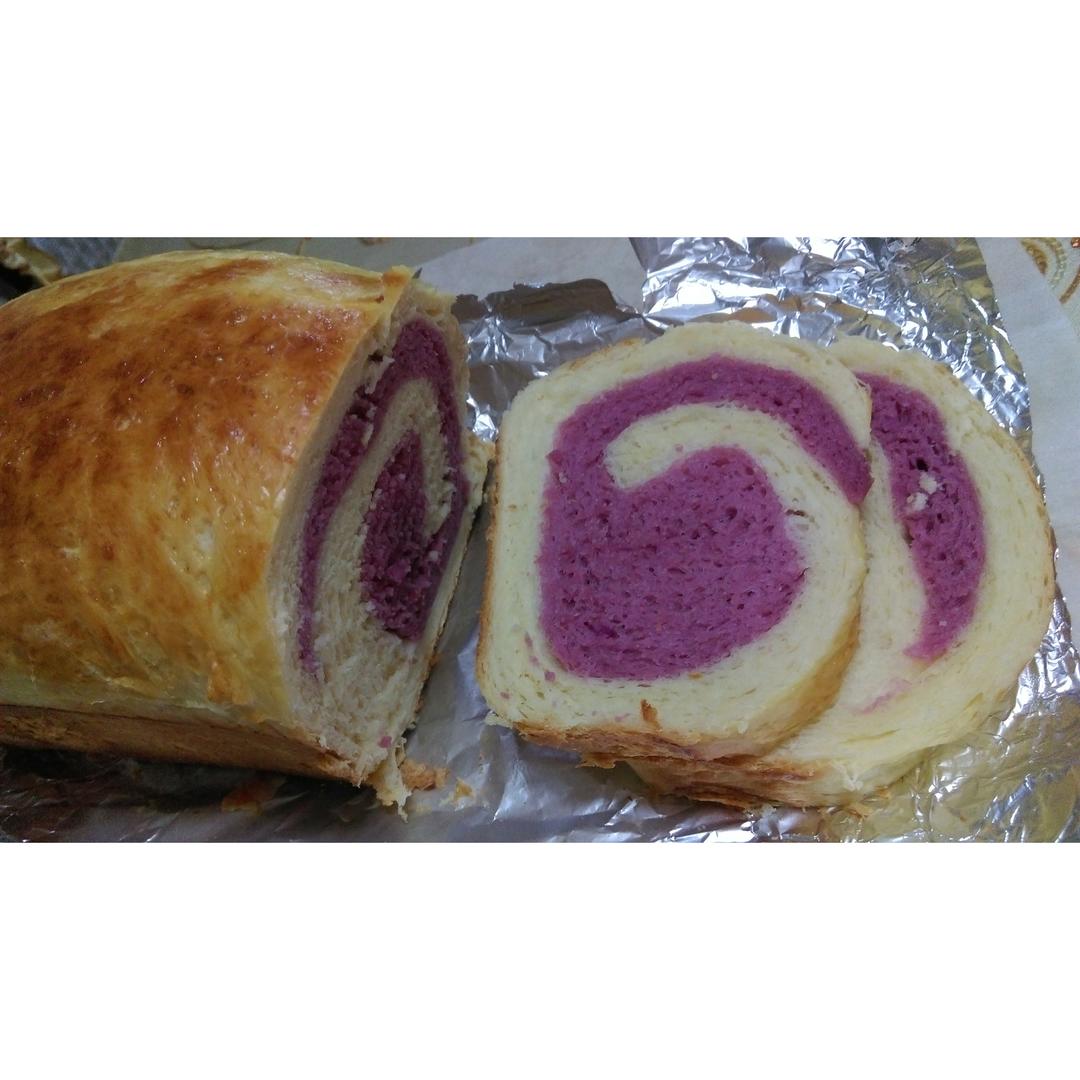 浪漫紫薯吐司