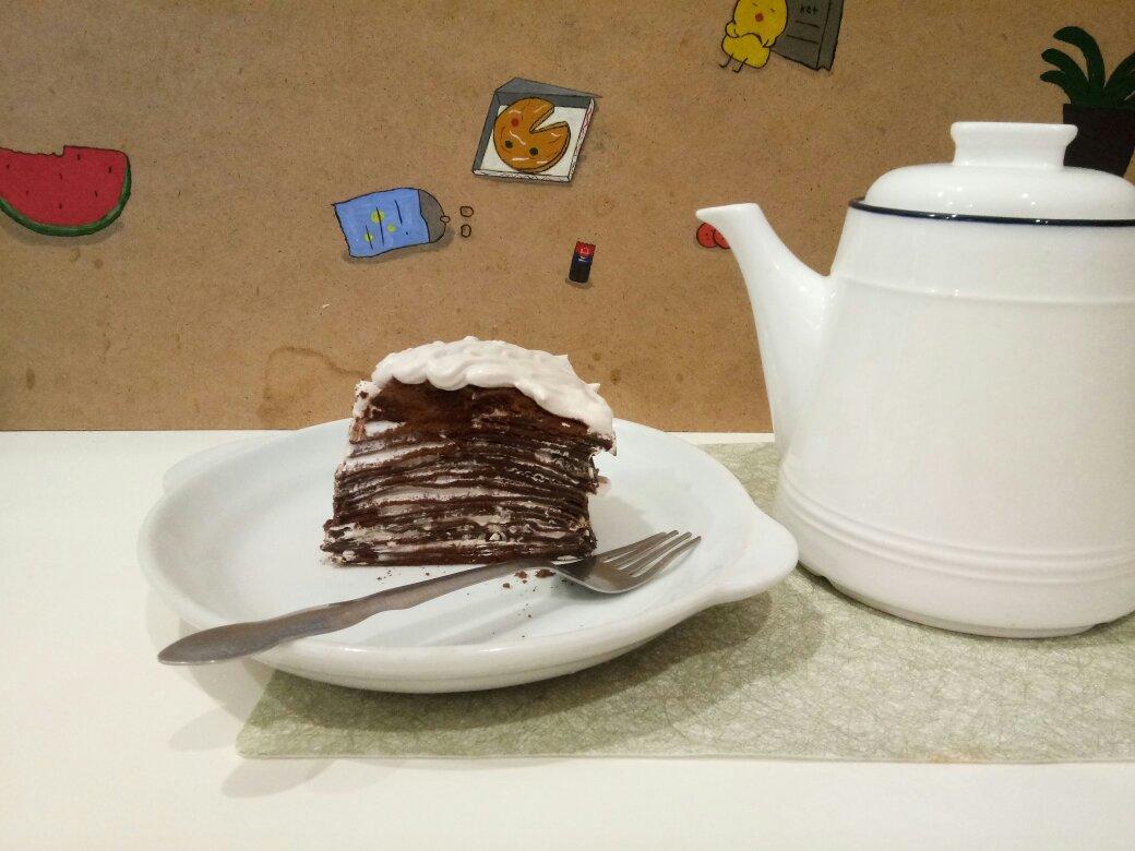 巧克力千层蛋糕