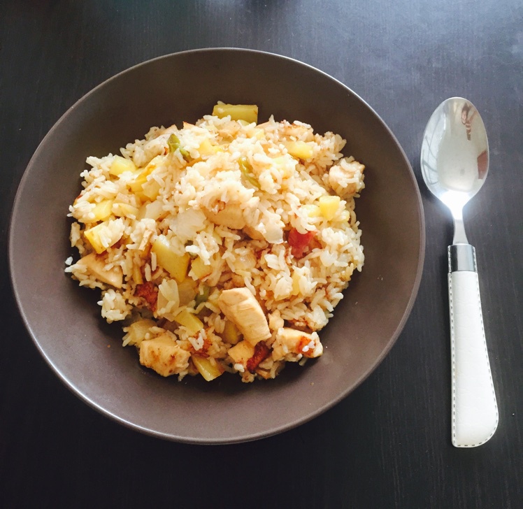 土豆胡萝卜鸡肉焖饭