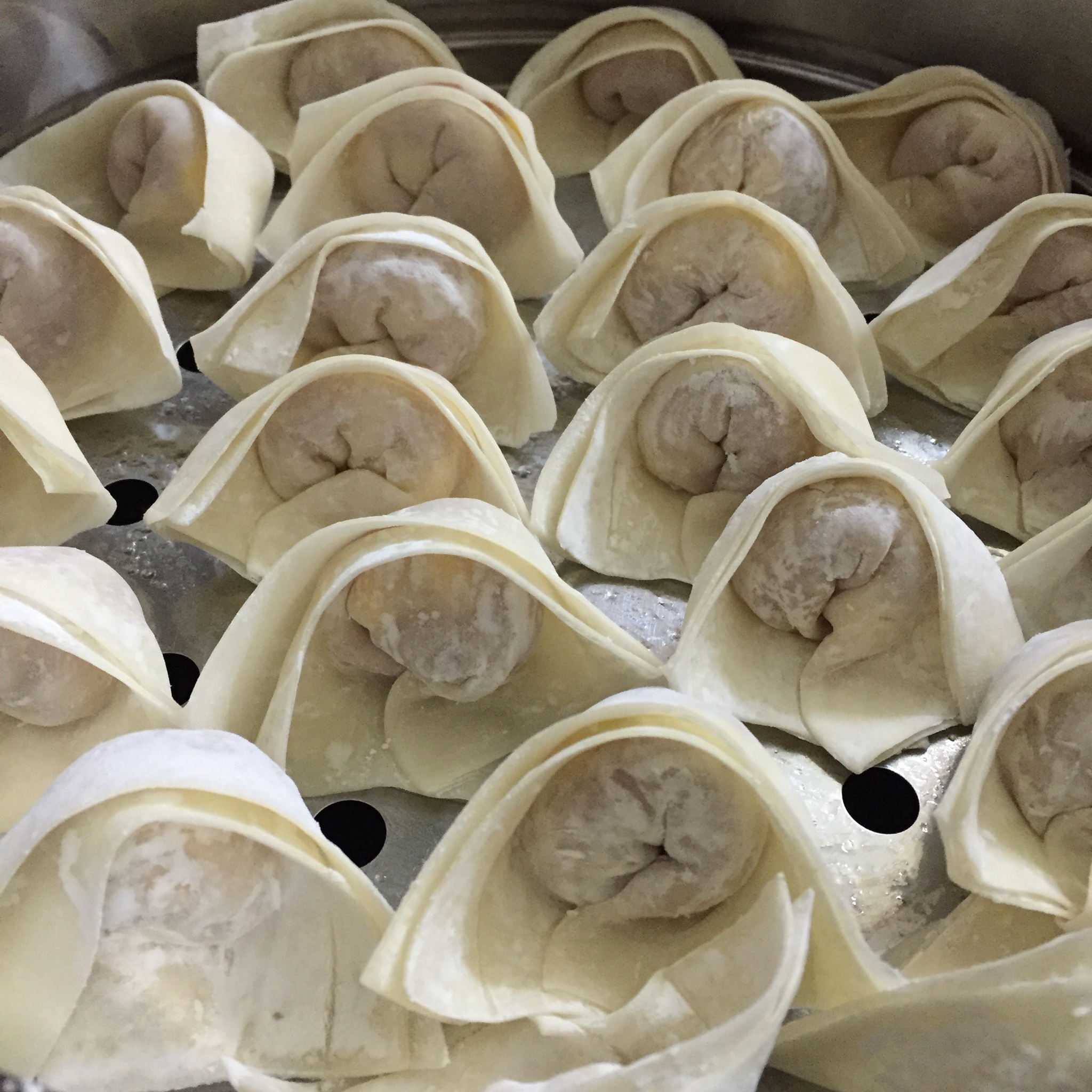 云吞的制作步骤（元宝）