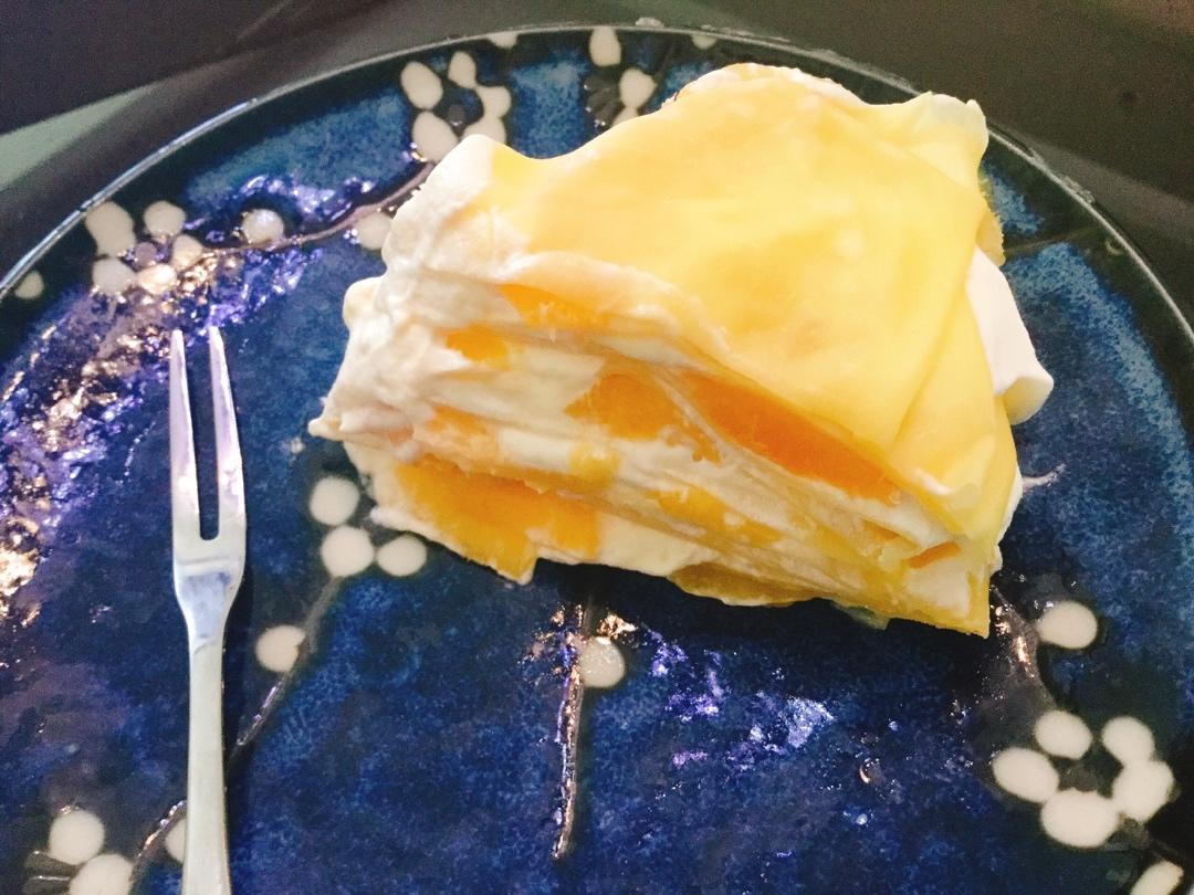 芒果千层蛋糕，100%成功告别煎皮无能