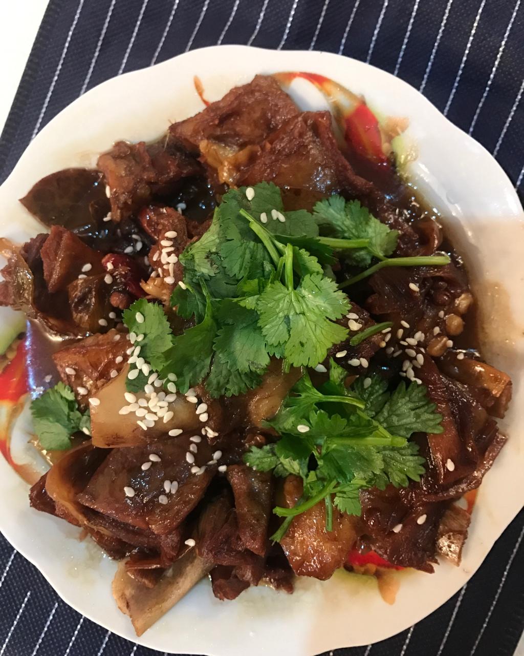 独家红烧羊肉