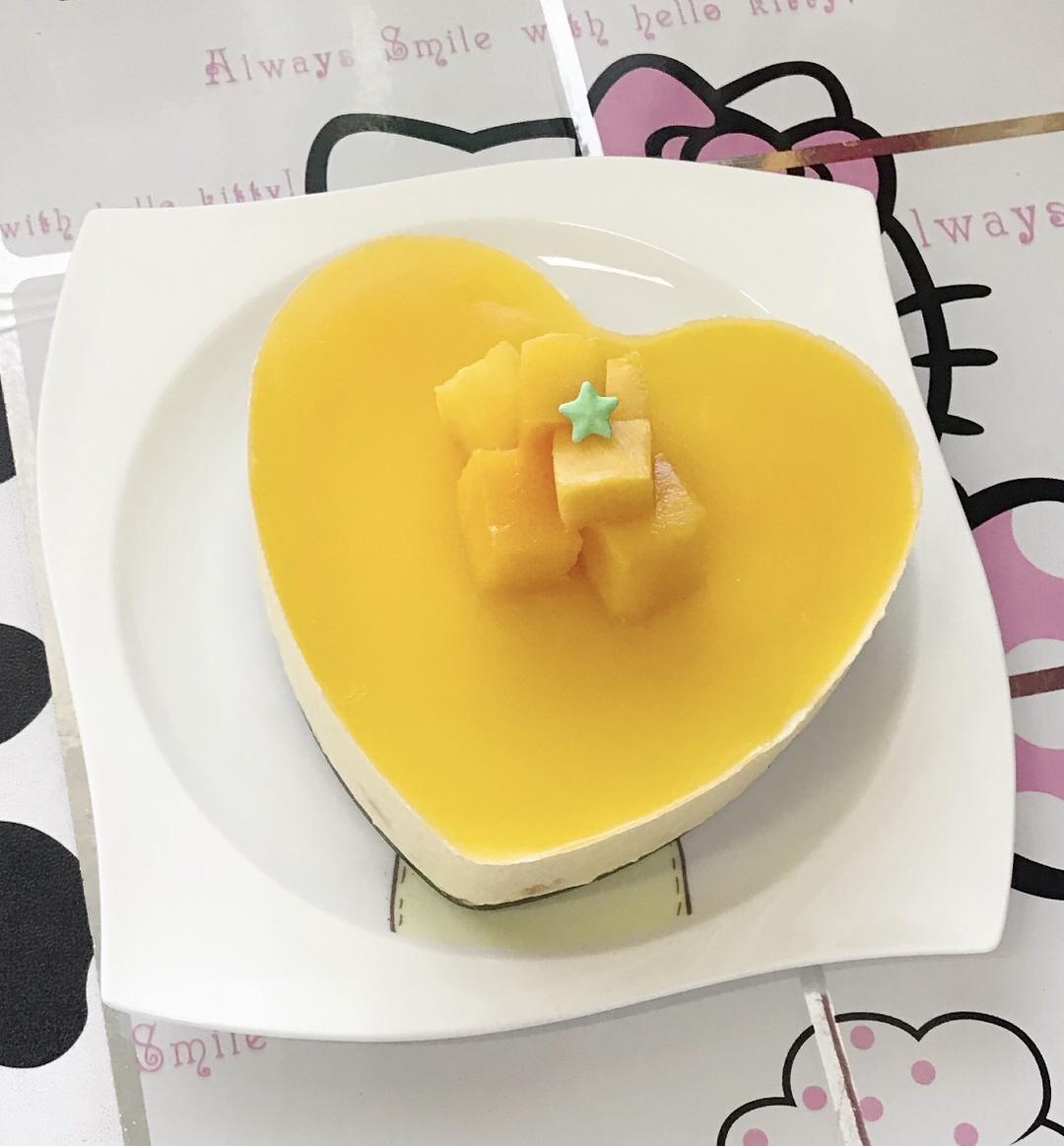 【视频】芒果慕斯（6寸） | 含镜面果胶配方