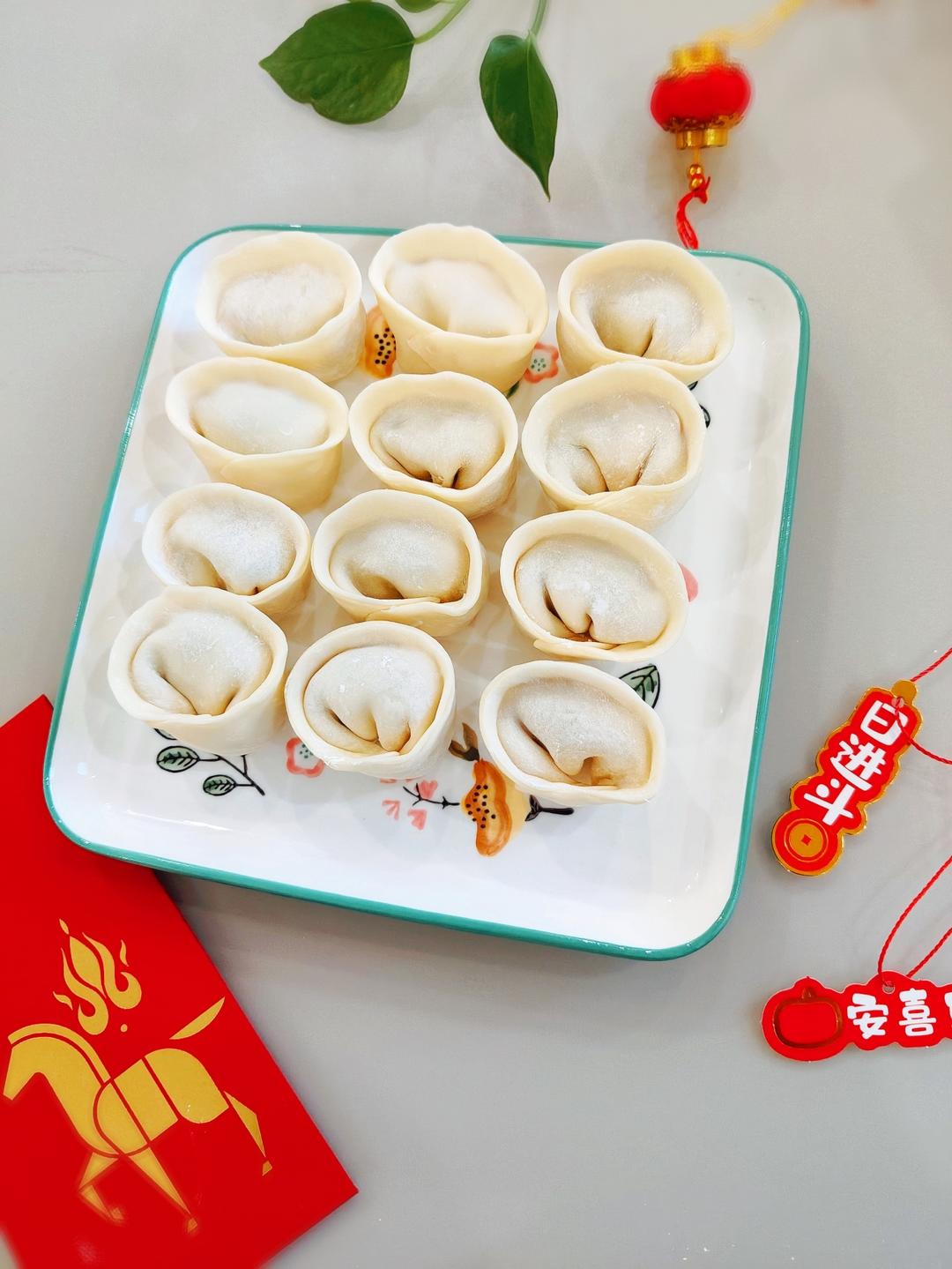 招财进宝｜元宝饺子