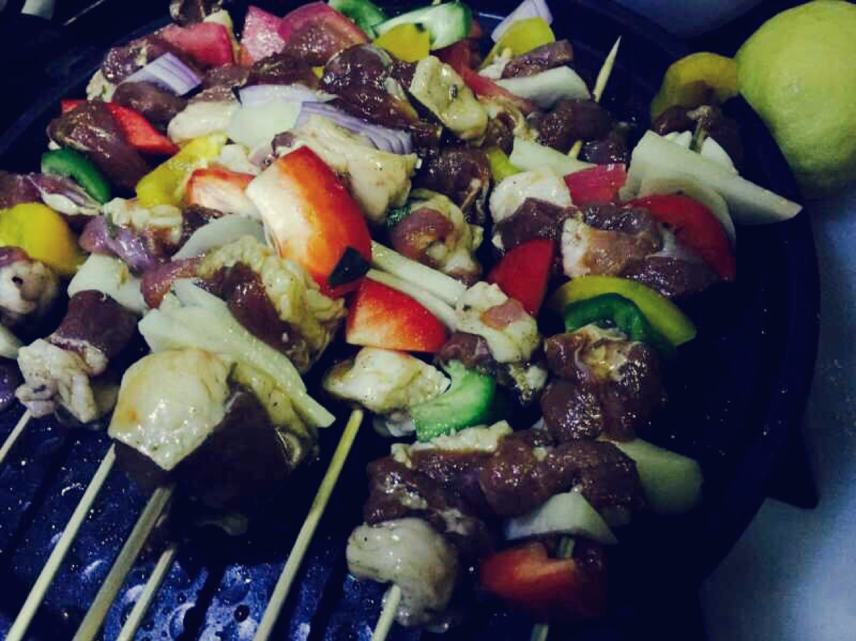 什锦烤肉串