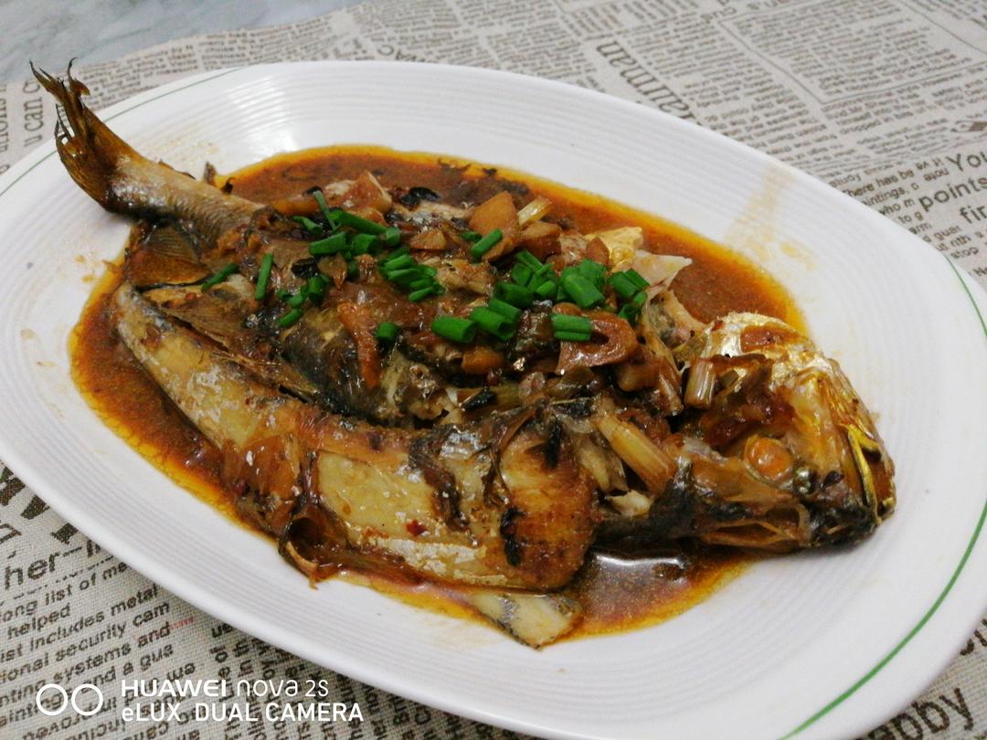 红烧黄鱼的做法