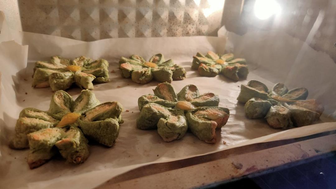 抹茶味 椰蓉酥 人间四月天 幸运四叶草🍀有颜有味花酥