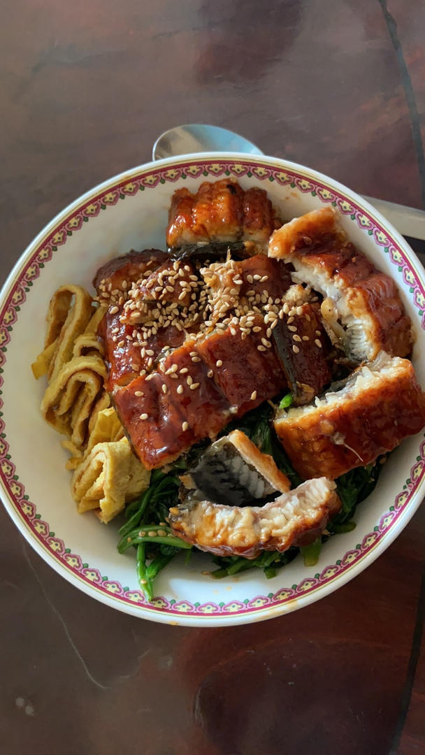 超简单西兰花鳗鱼饭零失败