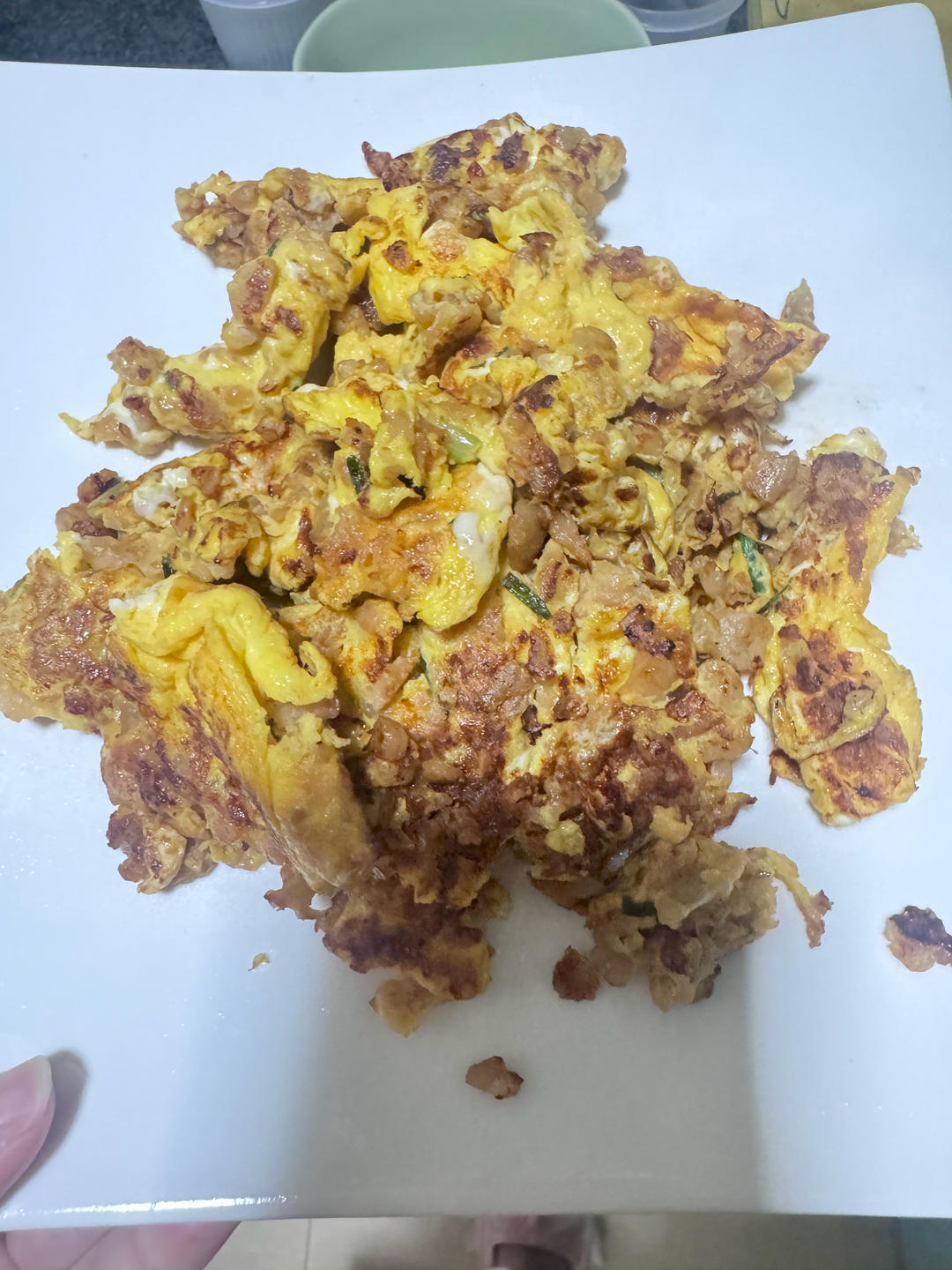 潮汕菜脯煎蛋（萝卜干煎蛋）