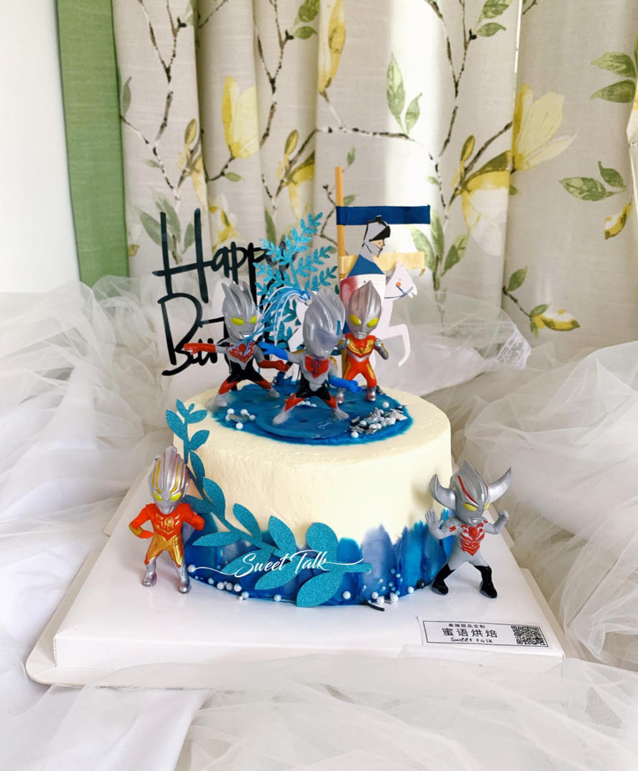 韩式裱花豆沙霜