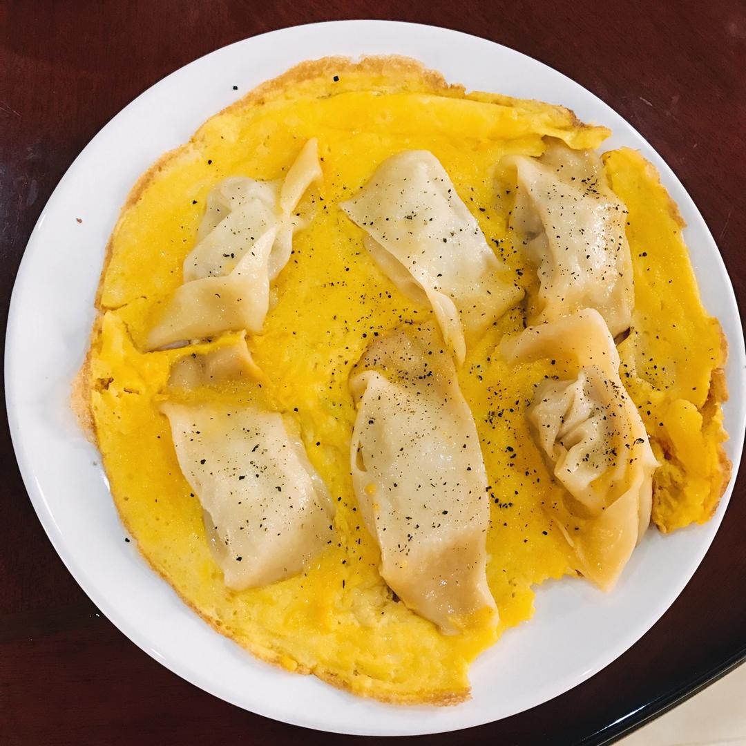 懒人快手抱蛋煎饺