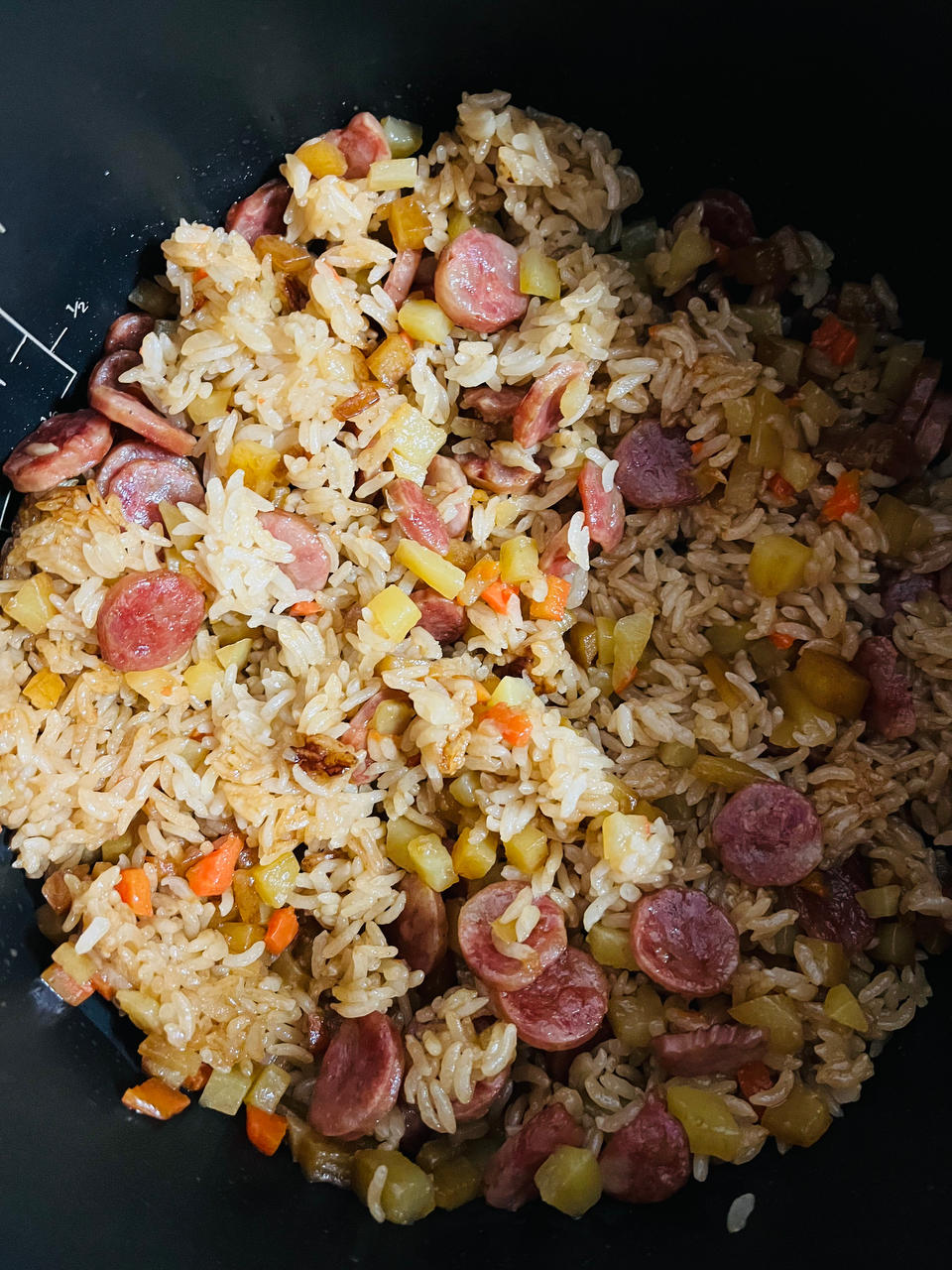 腊肠焖饭