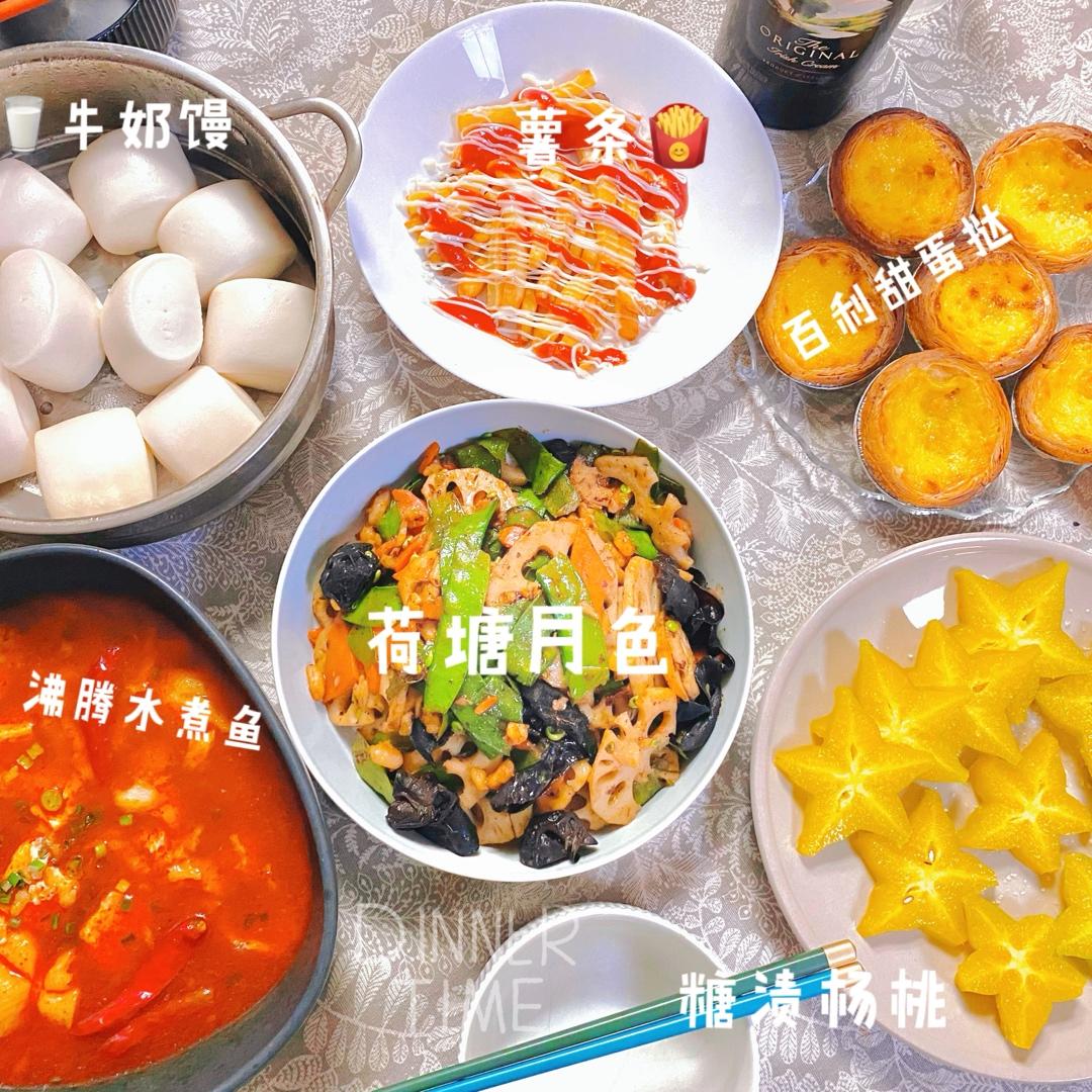 荷塘小炒（清爽又营养）