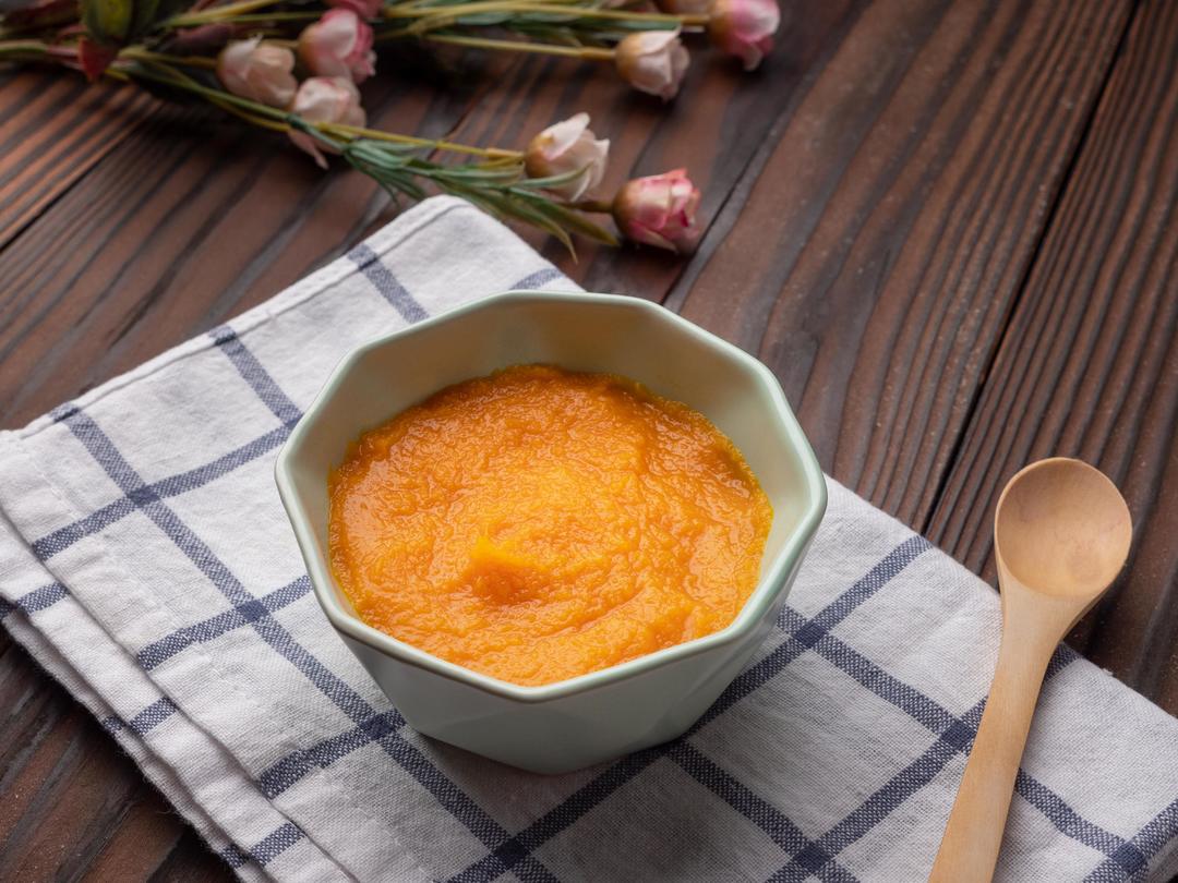 宝宝辅食 营养丰富的南瓜泥