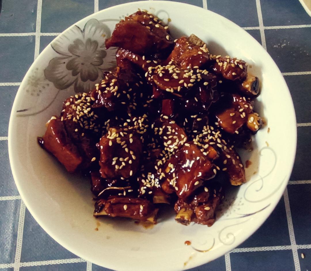 懒人版糖醋排骨