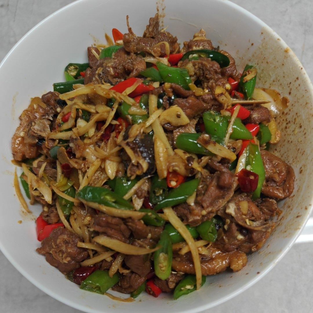 ㊙️不加一滴水‼️仔姜炒鸡‼️鸡肉鲜嫩一秒上头