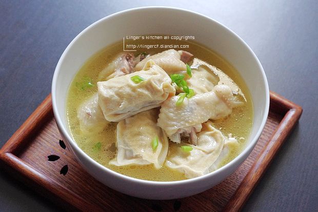 鸡汤百叶包