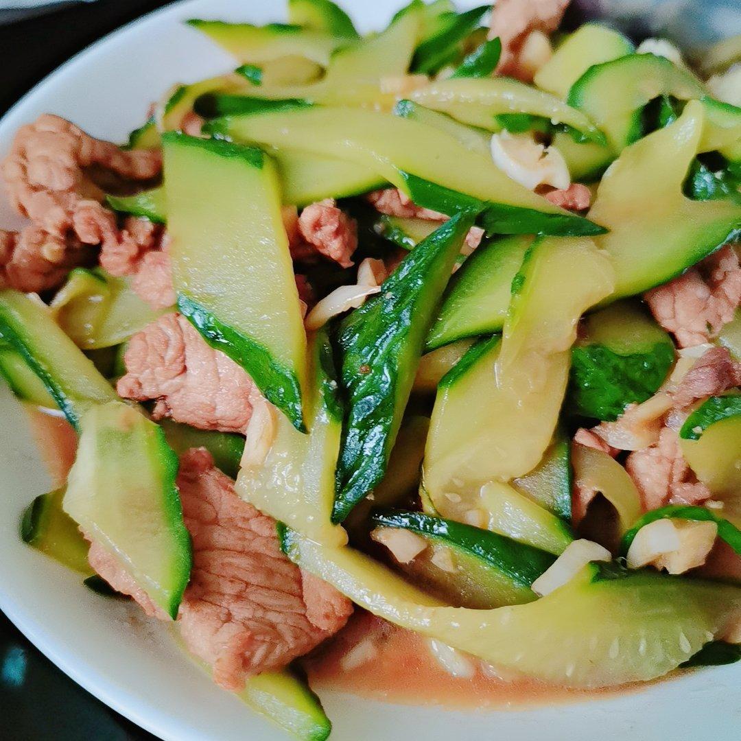脆黄瓜炒肉
