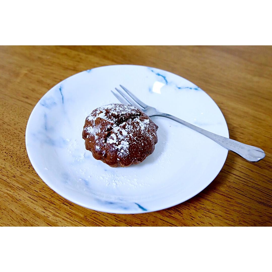 巧克力熔岩蛋糕(全图文超简单)