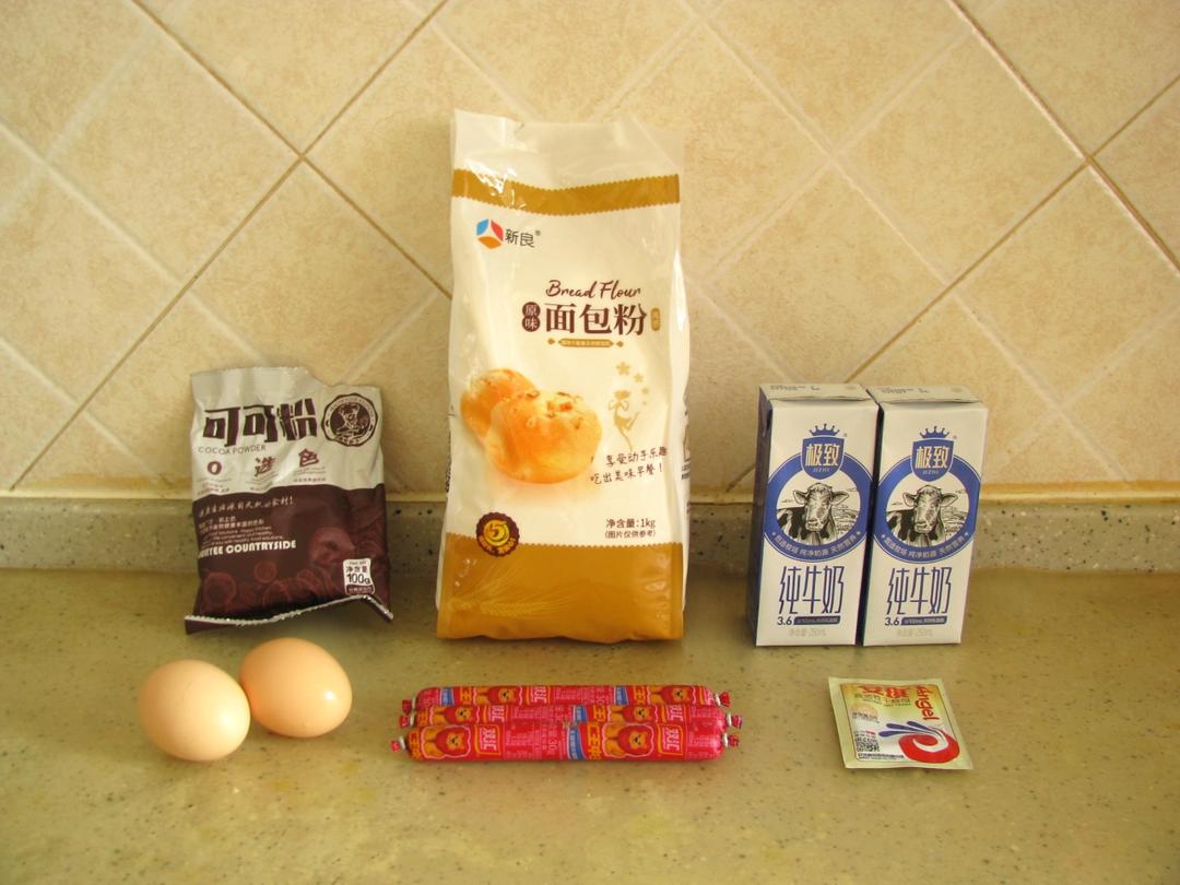 纯奶手撕吐司的做法 步骤1