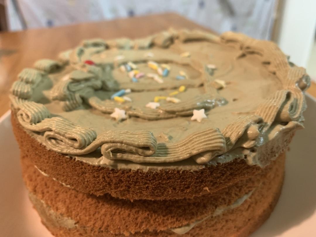 超稳定的抹茶奶油