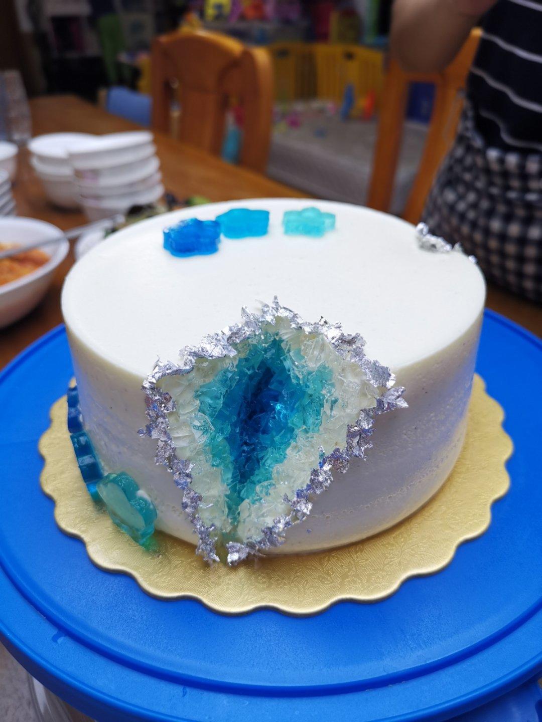 水晶洞蛋糕【慢食慢语】