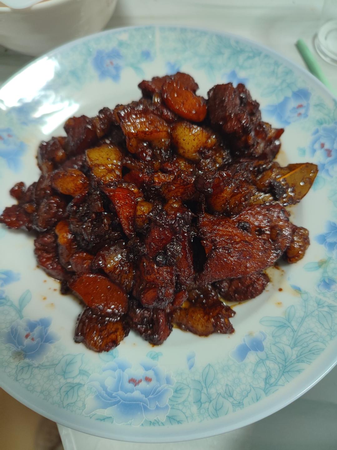 不焯水不放油的家常红烧肉