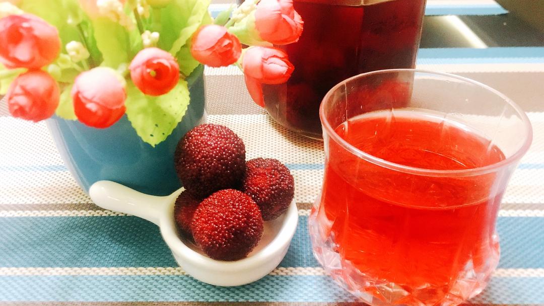 酸酸甜甜杨梅汁