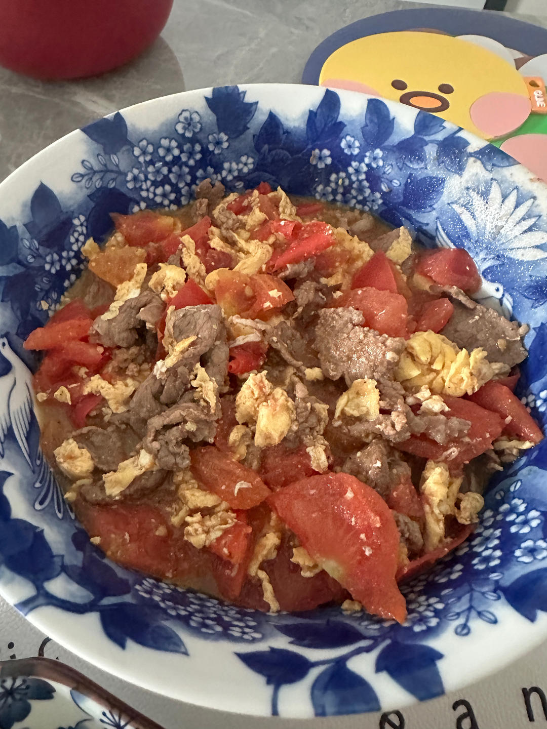 酸甜浓郁～超开胃🔥番茄滑蛋牛肉饭