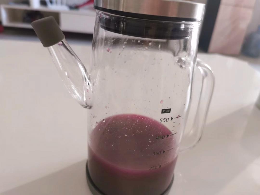 蓝莓糯米酒。女生晚安小甜酒