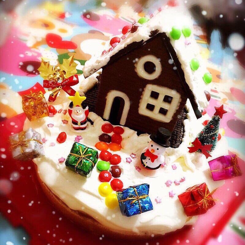 mz_summer做的巧克力圣诞屋