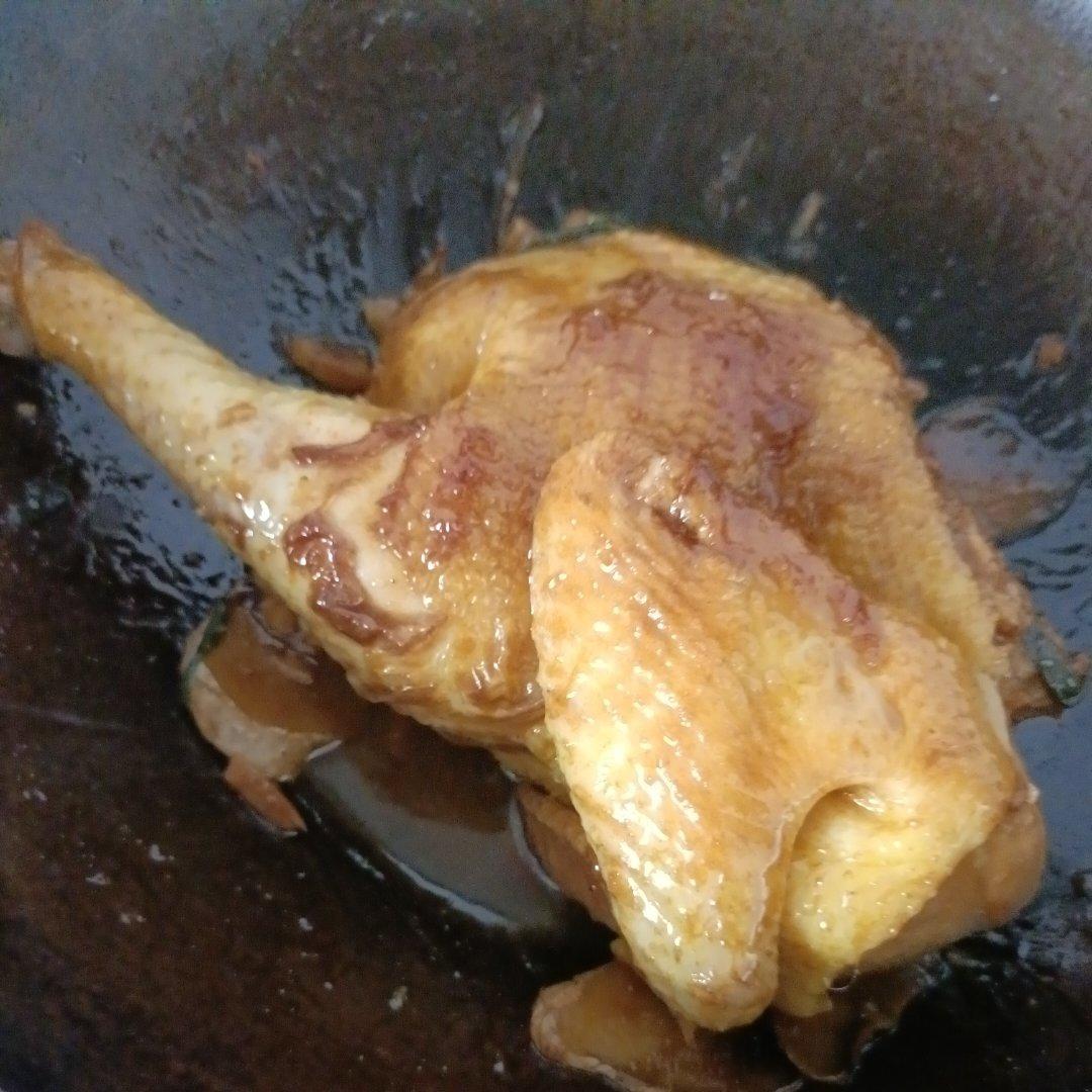 柱侯鸡（半只鸡）