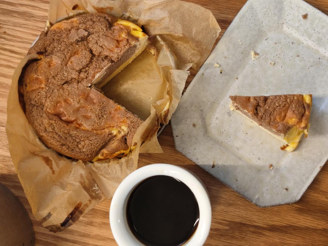 巴斯克芝士蛋糕『最简单的蛋糕』零失败🔥芝士控