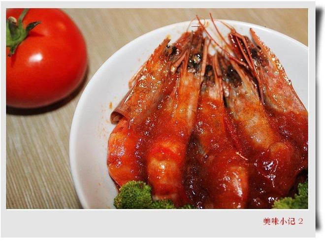 红酒番茄虾的做法