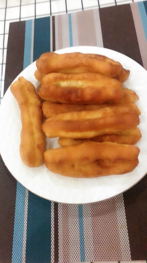 自制奶香油条