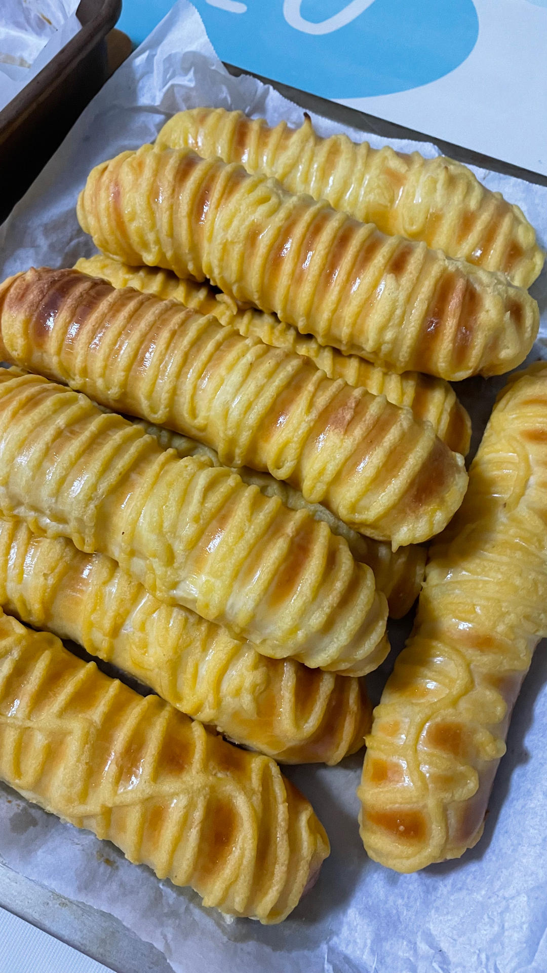 毛毛虫面包｜经典还原小时候最爱的奶油面包