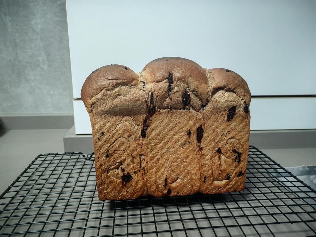 奶油巧克力吐司