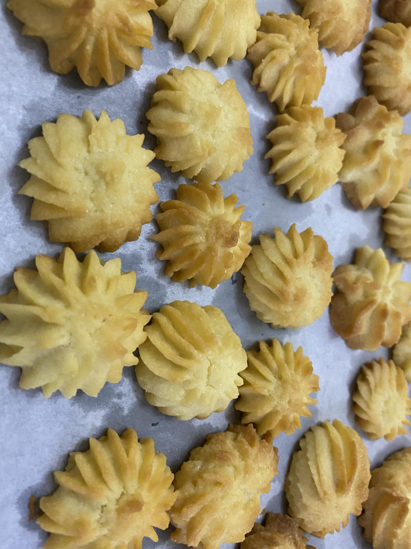 零失败❗️酥到掉渣的三色曲奇