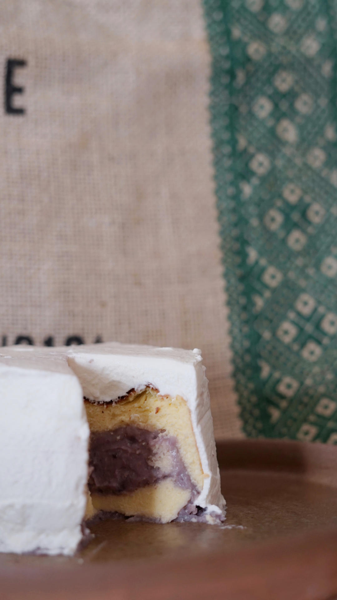 芋泥巴斯克蛋糕