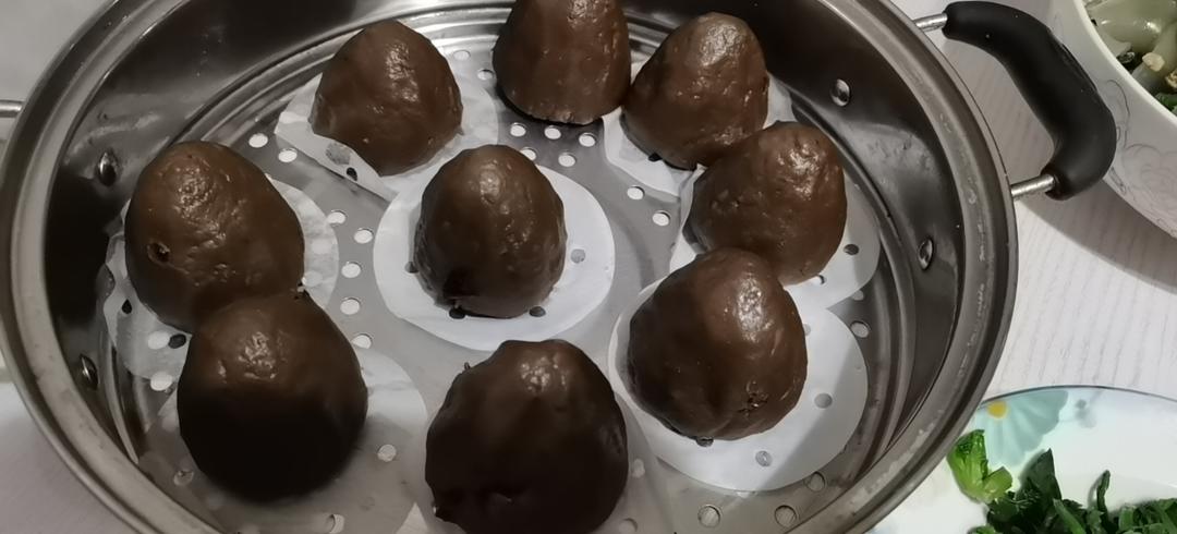 红薯面窝头