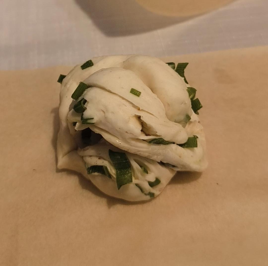 葱油花卷，一根筷子卷出漂亮的造型