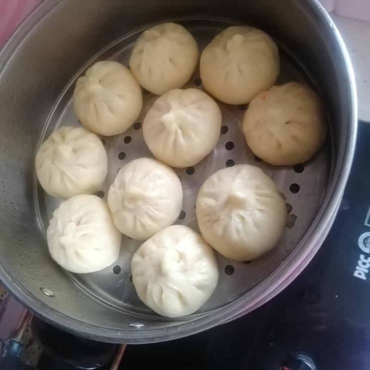 橄榄菜肉包子的做法 步骤5