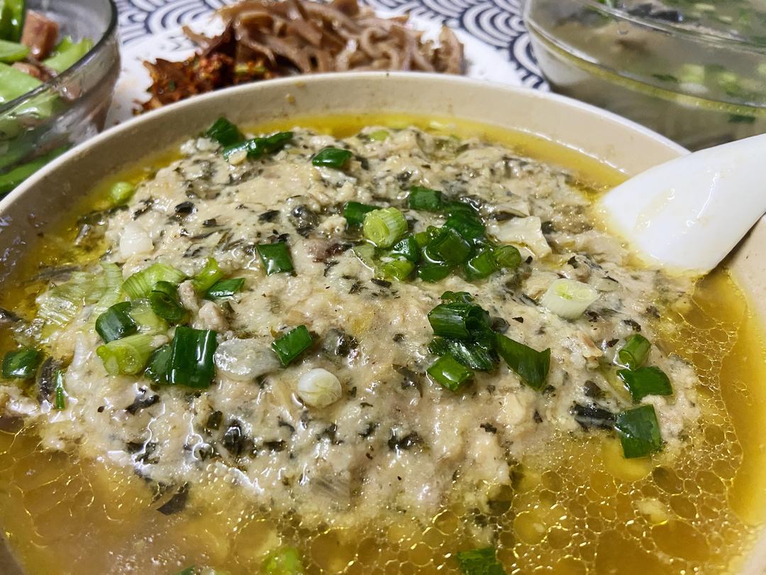 菜干蒸肉饼（白菜干汽水肉）的做法