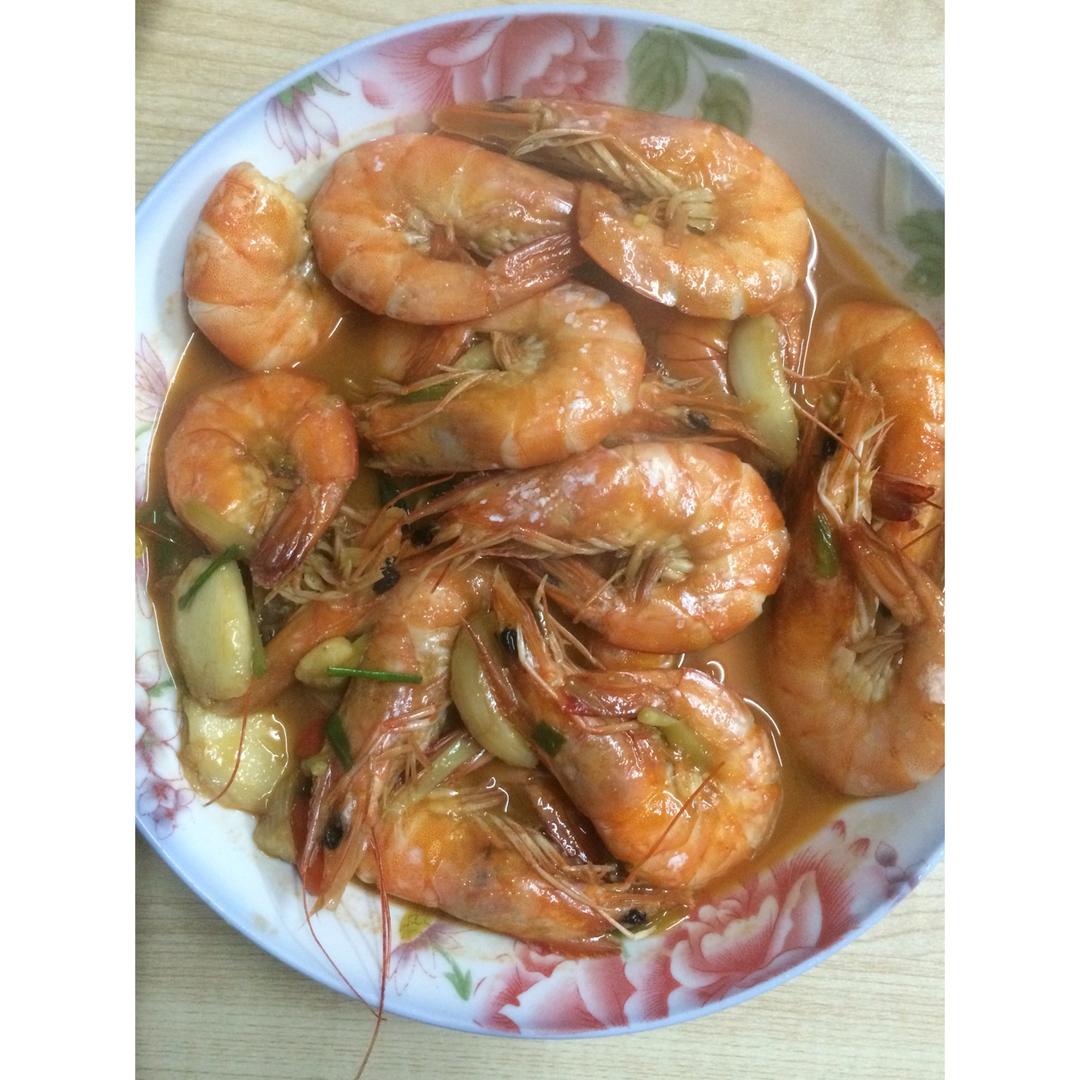 十分钟做好吃的红烧大虾