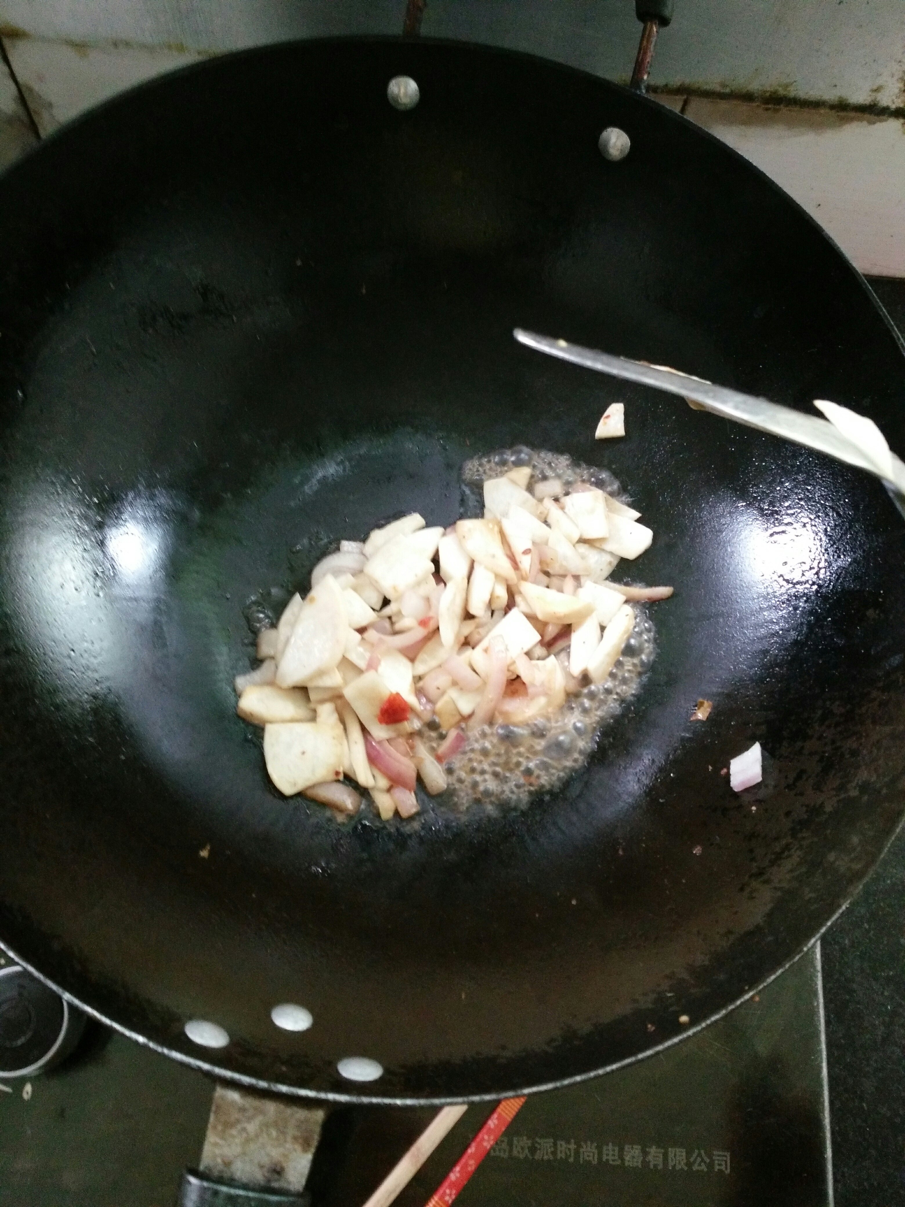 杏鲍菇煎鸡胸肉的做法 步骤4