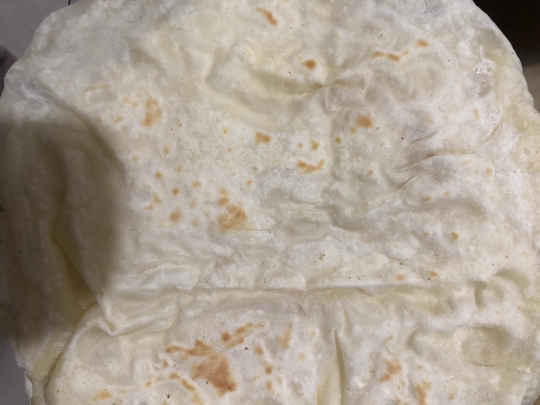 薄、透、韧、香的手工烙饼