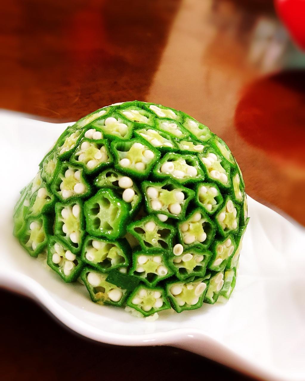 土豆泥秋葵