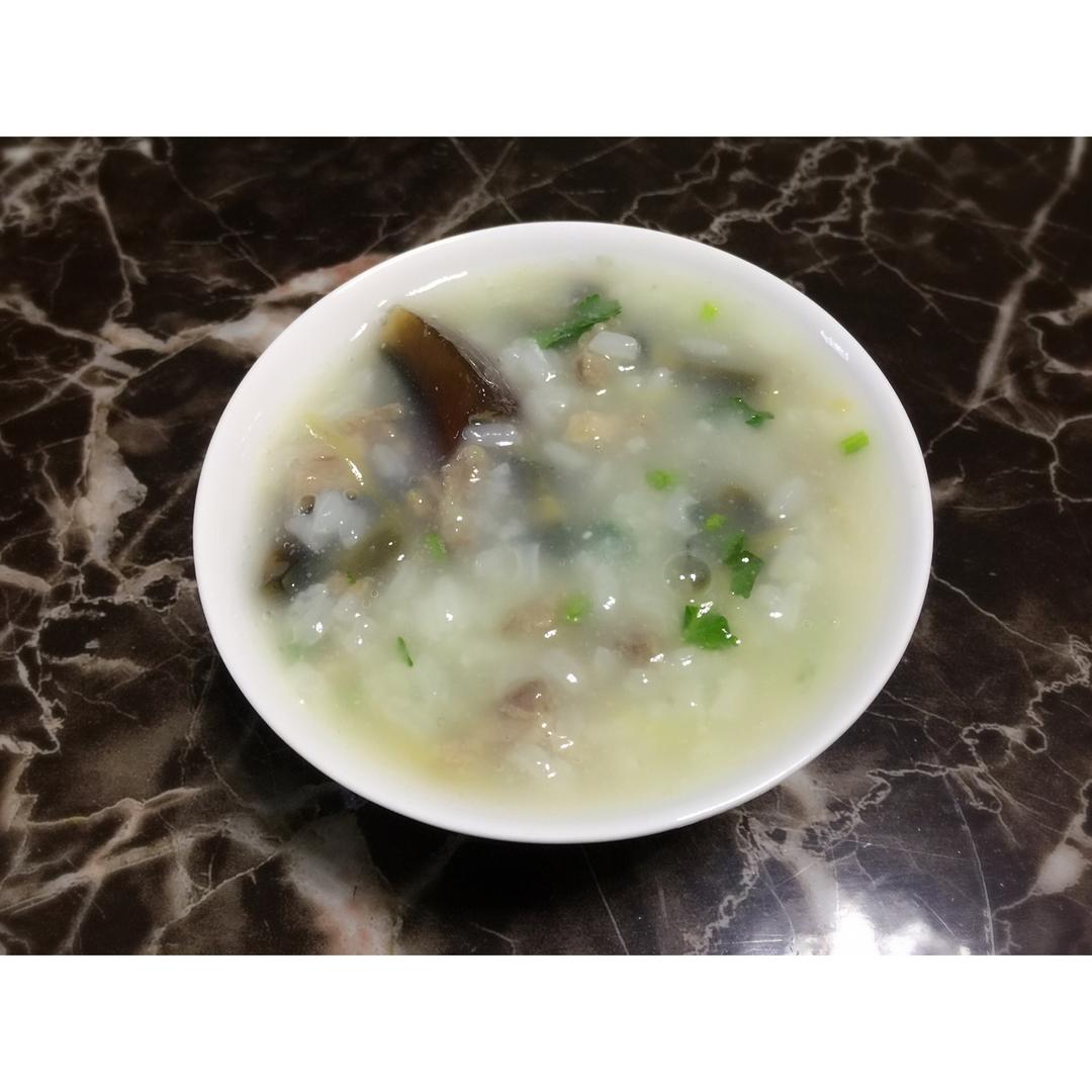 皮蛋瘦肉粥