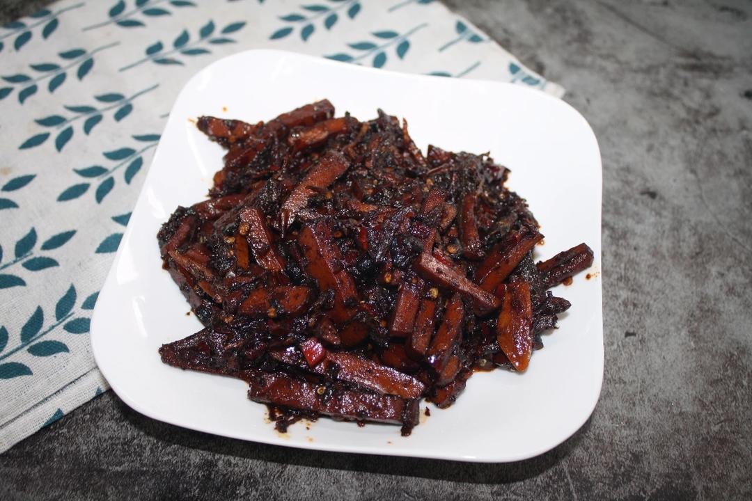 豆干小鱼干的做法