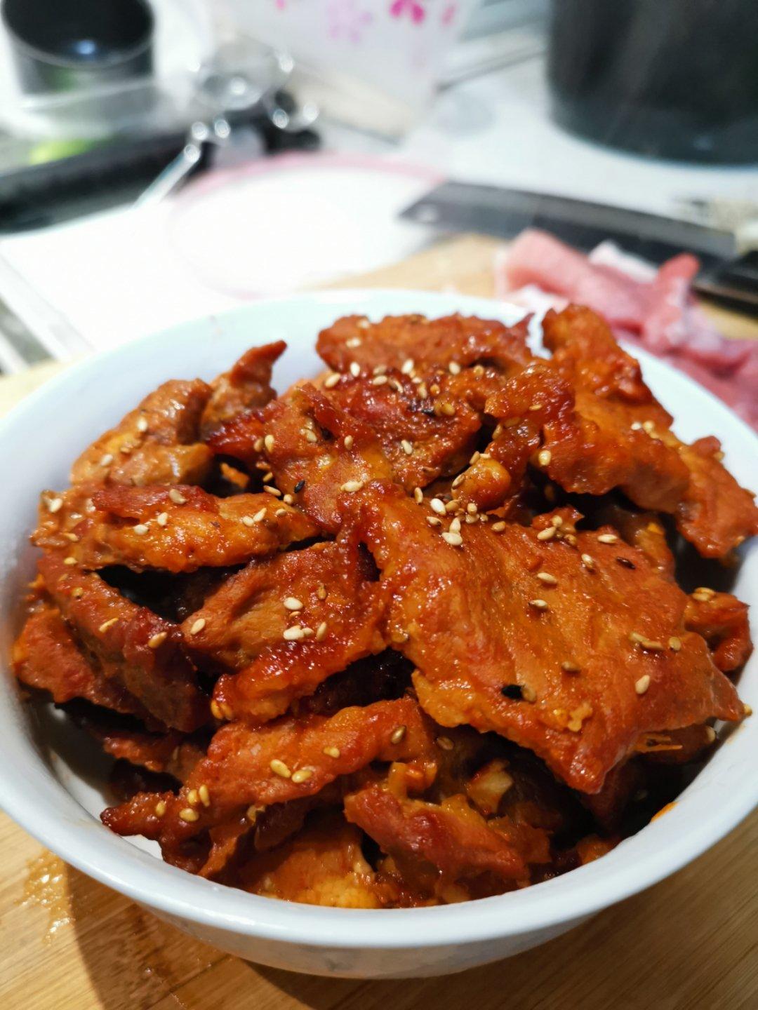 韩式烤五花肉